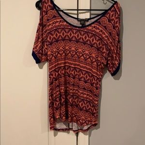 Mandee “American Dream” patterned shirt